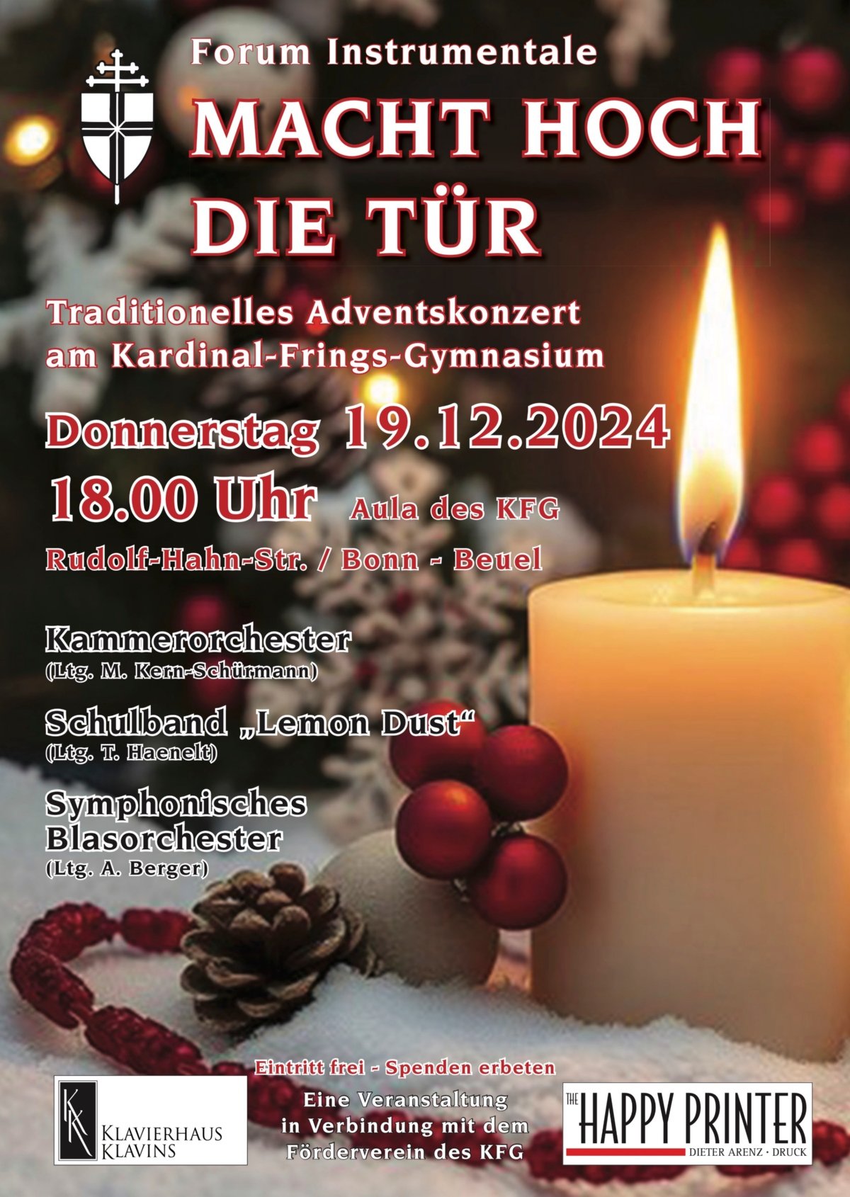 Plakat Adventskonzert 24